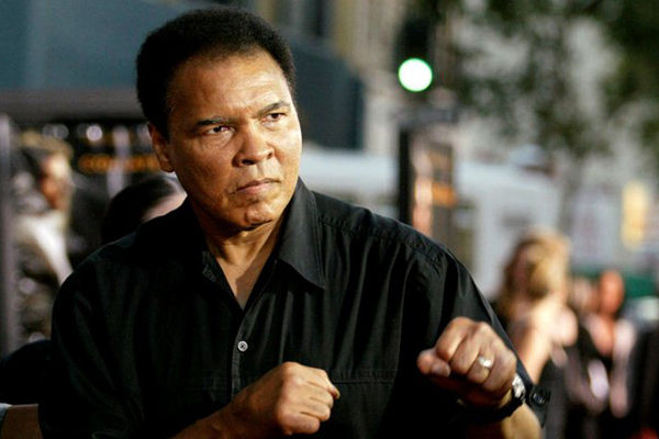 Boxer Mohammad Ali!